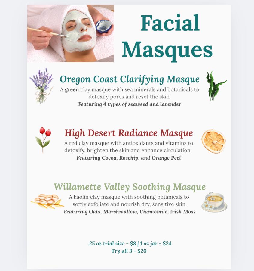 Facial Masque Info
