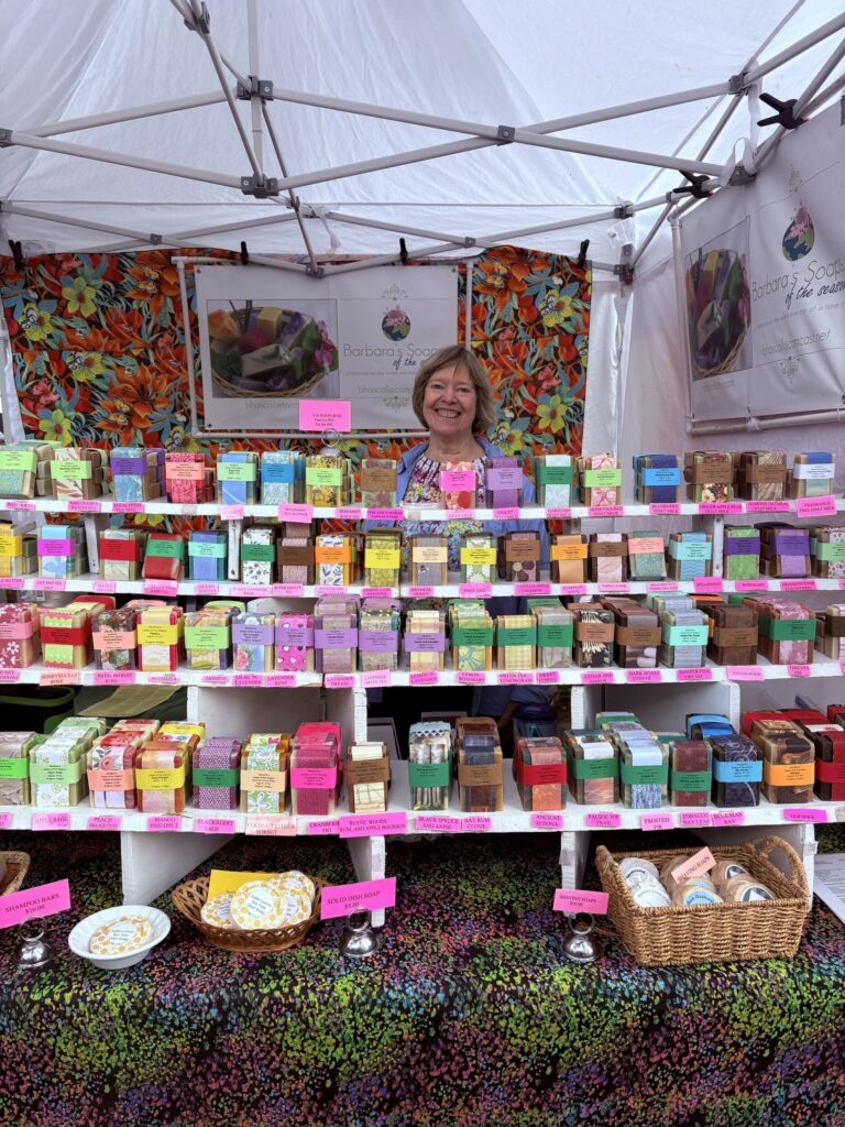 We have many many choices of soaps for you!