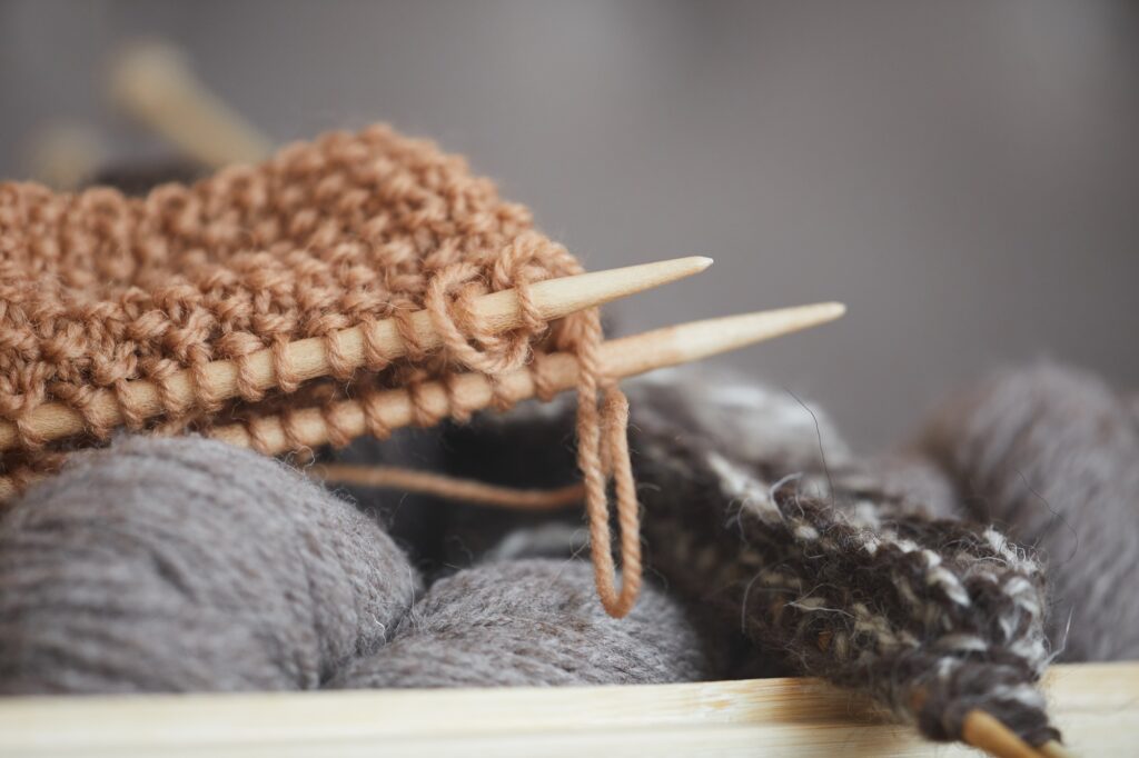 Yarn for knitting